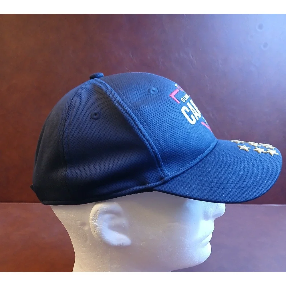 Minnesota Twins Summer Camps Youth Baseball‎ Hat Navy Blue Gold Stars Adjustable